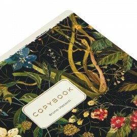 Тетрадь А5 48л. BRUNO VISCONTI скоба, клетка, Soft Touch, фольга, FLORA (5 видов), 7-, 7-48-1343