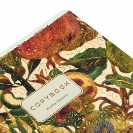 Тетрадь А5 48л. BRUNO VISCONTI скоба, клетка, Soft Touch, фольга, FLORA (5 видов), 7-, 7-48-1343