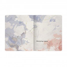 Тетрадь А5 48л. BRUNO VISCONTI скоба, клетка, Soft Touch, фольга, PRIMAVERA (5 видов), 7-48-1321