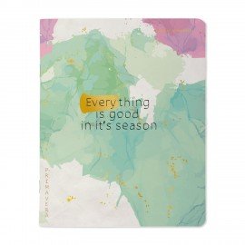 Тетрадь А5 48л. BRUNO VISCONTI скоба, клетка, Soft Touch, фольга, PRIMAVERA (5 видов), 7-48-1321