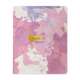 Тетрадь А5 48л. BRUNO VISCONTI скоба, клетка, Soft Touch, фольга, PRIMAVERA (5 видов), 7-48-1321