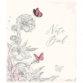 Тетрадь А5 48л. ПЗБМ скоба, клетка, Soft Touch, фольга, Белая ночь (микс в спайке), 2, 23812