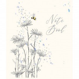 Тетрадь А5 48л. ПЗБМ скоба, клетка, Soft Touch, фольга, Белая ночь (микс в спайке), 2, 23812