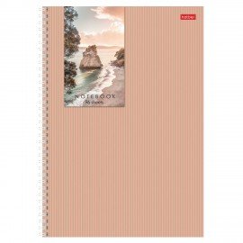 Тетрадь А4 96л. HATBER гребень, клетка, матовая ламинация, Прикосновение к природе (микс), 087981, 96Т4лВ1гр