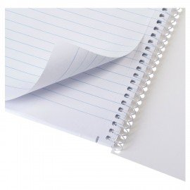 Тетрадь А4 96л. HATBER спираль, линия, матовая ламинация, тиснение, Студенту_Синяя, 082670, 96Т4лтВ2сп29868