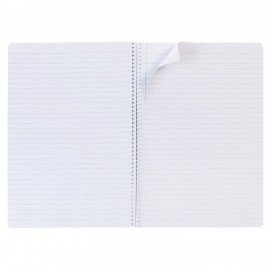 Тетрадь А4 96л. HATBER спираль, линия, матовая ламинация, тиснение, Студенту_Синяя, 082670, 96Т4лтВ2сп29868