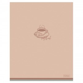 Тетрадь А5 48л. HATBER скоба, клетка, Soft-touch ламинация, Лаконично (микс в спайке), 090520, 48Т5лВ1