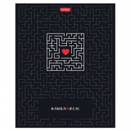 Тетрадь А5 48л. HATBER скоба, клетка, выборочный лак, Действуй! (микс в спайке), 089188, 48Т5вмВ1