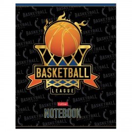 Тетрадь А5 48л. HATBER скоба, клетка, матовая ламинация, 3D фольга, Для мальчиков (микс), 087357, 48Т5лофВ1