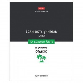 Тетрадь А5 48л. HATBER скоба, клетка, обложка картон, Люблю школу (микс в коробе), 078565, 48Т5В1