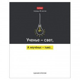 Тетрадь А5 48л. HATBER скоба, клетка, обложка картон, Люблю школу (микс в коробе), 078565, 48Т5В1