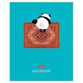 Тетрадь А5 48л. HATBER скоба, клетка, обложка картон, На ковре (микс в спайке), 088375, 48Т5В1