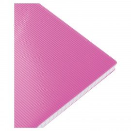 Тетрадь обложка пластик, А4 80л. гребень, клетка, HATBER, LINE NEON Розовая, 081545, 80Т4В1гр_03033