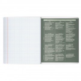 Тетрадь предметная MonoPastel 48л, пластиковая обложка, АНГЛИЙСКИЙ ЯЗЫК, клетка, подсказ, BRAUBERG, 405503