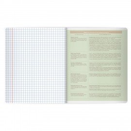 РЕЗЕРВ Тетрадь предметная MonoPastel 48л, пластиковая обложка, БИОЛОГИЯ, клетка, подсказ, BRAUBERG, 405504