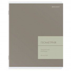 Тетради предметные, КОМПЛЕКТ 12 ПРЕДМЕТОВ 48л, пластиковая обложка, BRAUBERG "MonoPastel", 405540