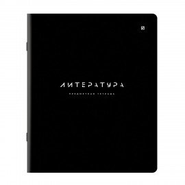 Тетради предметные, КОМПЛЕКТ 12 ПРЕДМЕТОВ 48л, пластиковая обложка, BRAUBERG "BLACK MODE", 405541