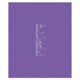 Тетрадь А5 48 л., HATBER-ECO скоба, офсет №2 ЭКОНОМ, клетка, обложка картон, PUREcolour (микс), 092115, 48Т5C1