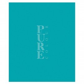 Тетрадь А5 48 л., HATBER-ECO скоба, офсет №2 ЭКОНОМ, клетка, обложка картон, PUREcolour (микс), 092115, 48Т5C1