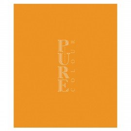 Тетрадь А5, 48 л. HATBER-ECO скоба, офсет №2 ЭКОНОМ, линия, обложка картон, PUREcolour (микс), 092116, 48Т5C2