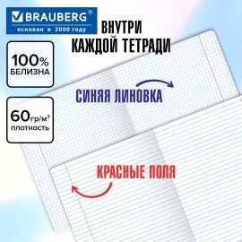 Тетради предметные, КОМПЛЕКТ 12 ПРЕДМЕТОВ, 48л, SoftTouch, 3D-фольга, BRAUBERG, BLACK GOLD, 405602