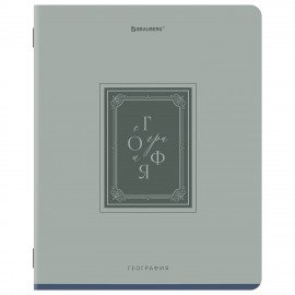 Тетради предметные, КОМПЛЕКТ 12 ПРЕДМЕТОВ, 48л, рельефный картон, BRAUBERG, ВИНТАЖ, 405603