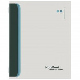 Тетрадь А5, 40 л., STAFF, скоба, клетка, офсет №2 ЭКОНОМ, обложка картон, СВЕТЛАЯ, 405623