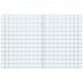 Тетрадь А5, 48 л., STAFF, скоба, клетка, офсет №2 ЭКОНОМ, обложка картон, ЯРКАЯ, 405624