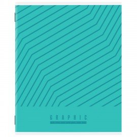 Тетрадь А5, 48 л., STAFF, скоба, клетка, офсет №2 ЭКОНОМ, обложка картон, ЯРКАЯ, 405624