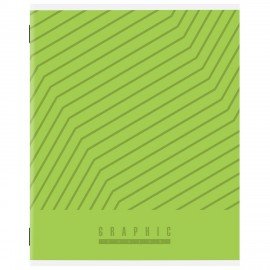 Тетрадь А5, 48 л., STAFF, скоба, линия, офсет №2 ЭКОНОМ, обложка картон, ЯРКАЯ, 405628