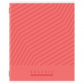 Тетрадь А5, 48 л., STAFF, скоба, линия, офсет №2 ЭКОНОМ, обложка картон, ЯРКАЯ, 405628