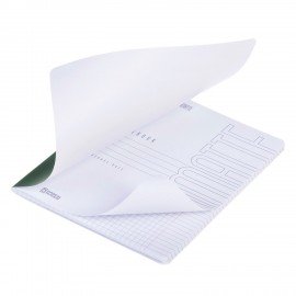 Тетрадь А5 48л. HATBER скоба, клетка, Soft-touch ламинация, SoloMatte_Малахит, 092729, 48Т5лВ1