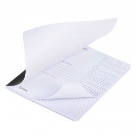 Тетрадь А5 48л. HATBER скоба, клетка, Soft-touch ламинация, SoloMatte_Черный бархат,, 48Т5лВ1