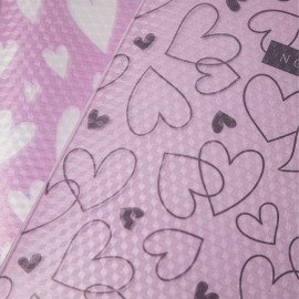 Тетрадь обложка пластик, А5 48л. скоба, клетка, HATBER, LOVE IS.... (микс в спайке),, 48Т5В1пл