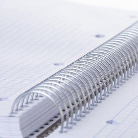 Тетрадь А4 160л. HATBER спираль, клетка, обложка твердая, глянцевая ламинация, Россия, 160Тт4В1сп_3555