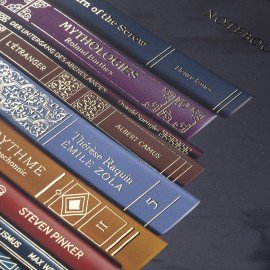 Тетрадь А4 96л. HATBER скоба, клетка, матовая ламинация, 3D фольга, Золотые страницы, 96Т4лофВ1