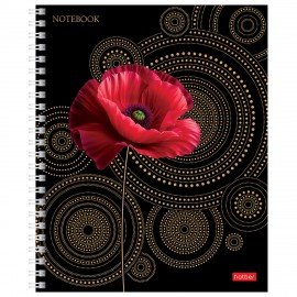 Тетрадь А5 96л. HATBER гребень, клетка, матовая ламинация, 3D фольга, Золотая гармони, 96Т5лофВ1гр