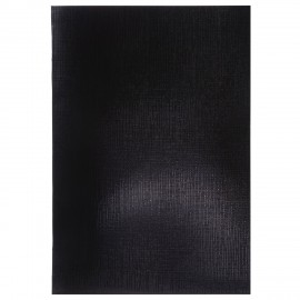 Тетрадь бумвинил А4 96л. скоба, офсет №1, клетка, ЧЕРНАЯ Metallic, HATBER, 093028, 96Т4бвВ3