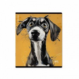 Тетрадь А5 48л. ErichKrause, скоба, клетка, TWIN лак, Goofy (микс в спайке), 64871