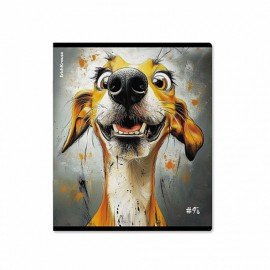 Тетрадь А5 48л. ErichKrause, скоба, клетка, TWIN лак, Goofy (микс в спайке), 64871