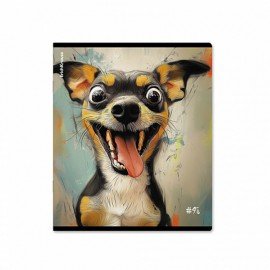 Тетрадь А5 48л. ErichKrause, скоба, клетка, TWIN лак, Goofy (микс в спайке), 64871