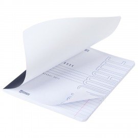Тетрадь А5 48л. HATBER скоба, линия, Soft-touch ламинация, SoloMatte_Черный бархат, 0, 48Т5лВ2