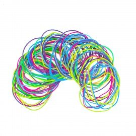 Резинки банковские TPR универсальные, диаметр 60 мм, 50 г, ЯРКИЕ ЦВЕТА, BRAUBERG SPECIAL, 440190