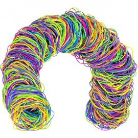 Резинки банковские TPR универсальные, диаметр 60 мм, 500 г, ЯРКИЕ ЦВЕТА, BRAUBERG SPECIAL, 440193