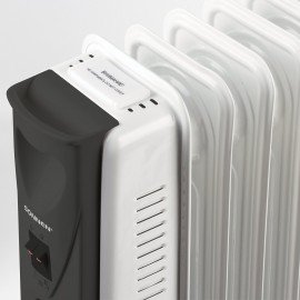 Обогреватель масляный SONNEN DFS-07, 1500 Вт, 7 секций, белый, 453498