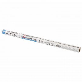 Лампа-трубка светодиодная SONNEN, 9 Вт, 30000 ч, 60 см, холодный белый (аналог 18 Вт люминесцентной лампы), LED T8-9W-6500-G13, 453716