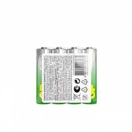 Батарейки КОМПЛЕКТ 4 шт. GP Super G-Tech AA (LR06, 15А), алкалиновые, пальчиковые, в пленке, 15AA21RA, 15ARS-2SB4