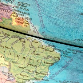 Глобус политический GLOBEN "Классик", 21 см, с подсветкой, К012100010