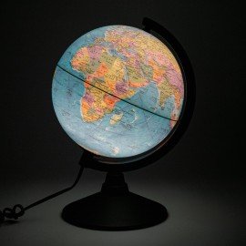 Глобус политический GLOBEN "Классик", 21 см, с подсветкой, К012100010