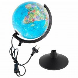 Глобус политический GLOBEN "Классик", 21 см, с подсветкой, К012100010
